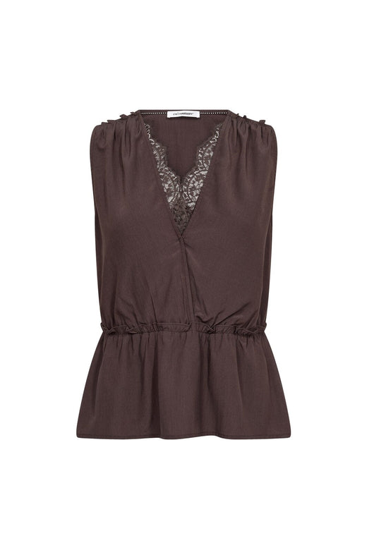 Co´Couture - Sunnycc Lace Top 45128 - 145 - Dark Brown