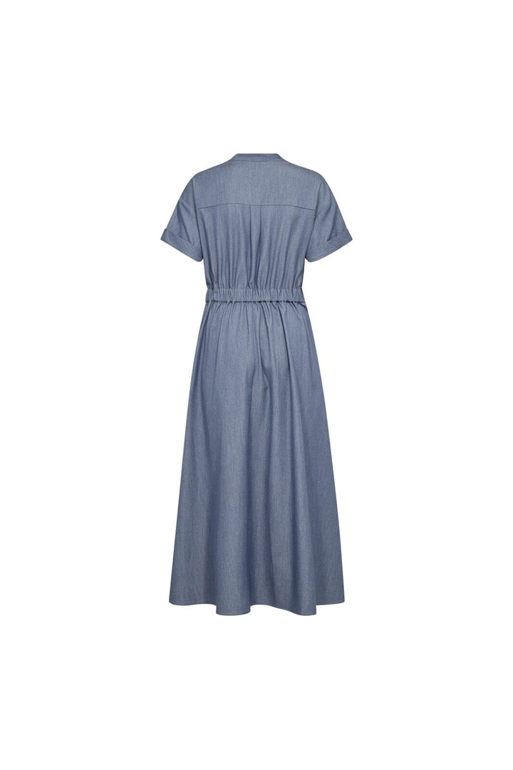 Co´Couture - Terrycc Wrap Ss Dress 500423 - 40005 - Ash Blue
