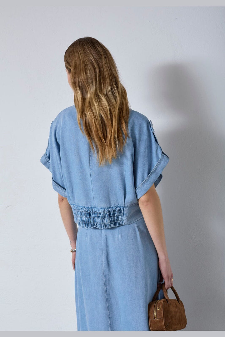 Co´Couture - Tillycc Vest 40050 - 114 - Fade Denim