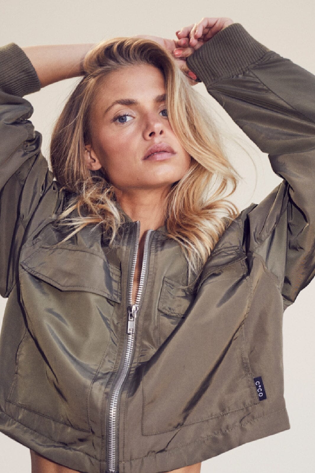 Co´couture - Trice Crop Jacket - Army Jakker 