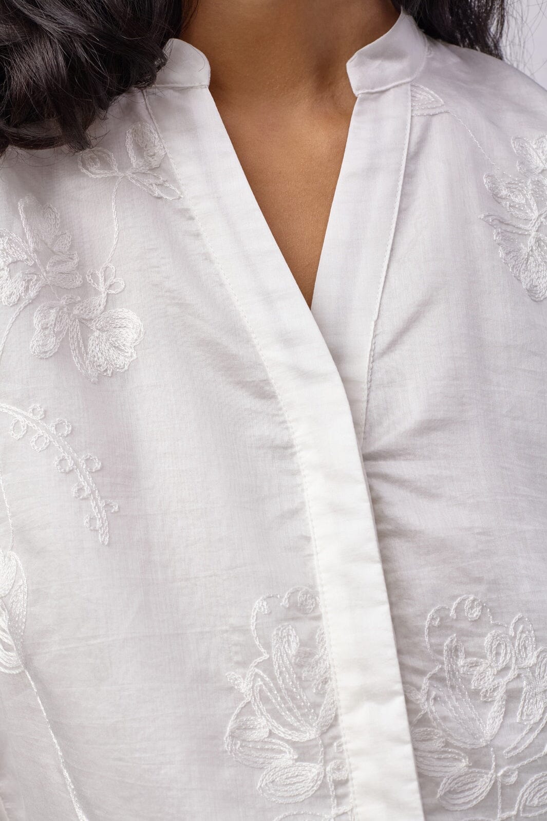Co´Couture - Viviancc S/S Blouse 500431 - 10003 - Creme