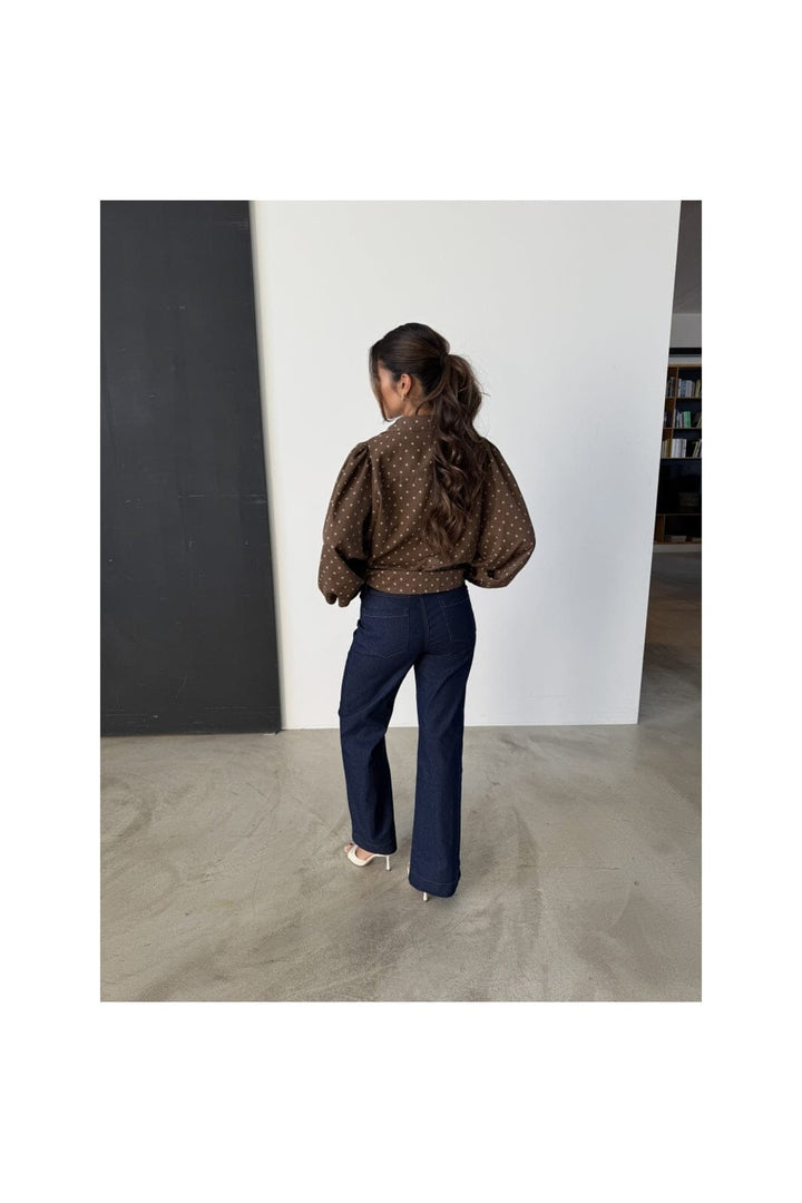 Continue - Alicia Dot L/S 15046 - Brown