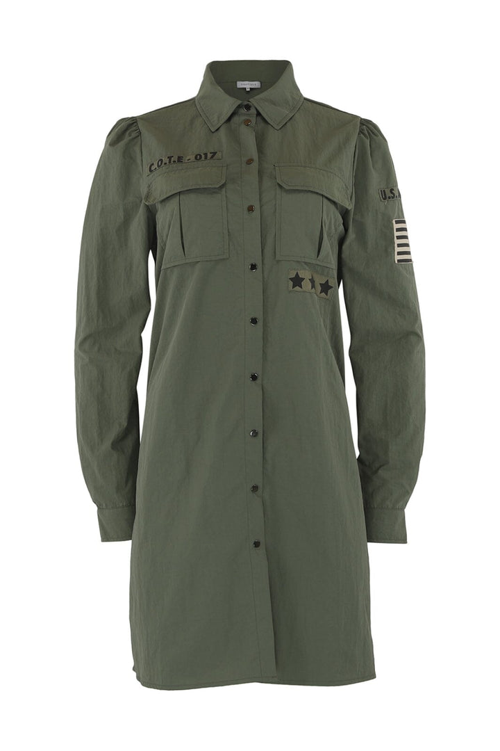 Continue - Mili Dress Patch - Army Kjoler 