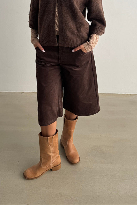 Continue - Rosa Jordy Shorts 15090 - Brown Shorts 