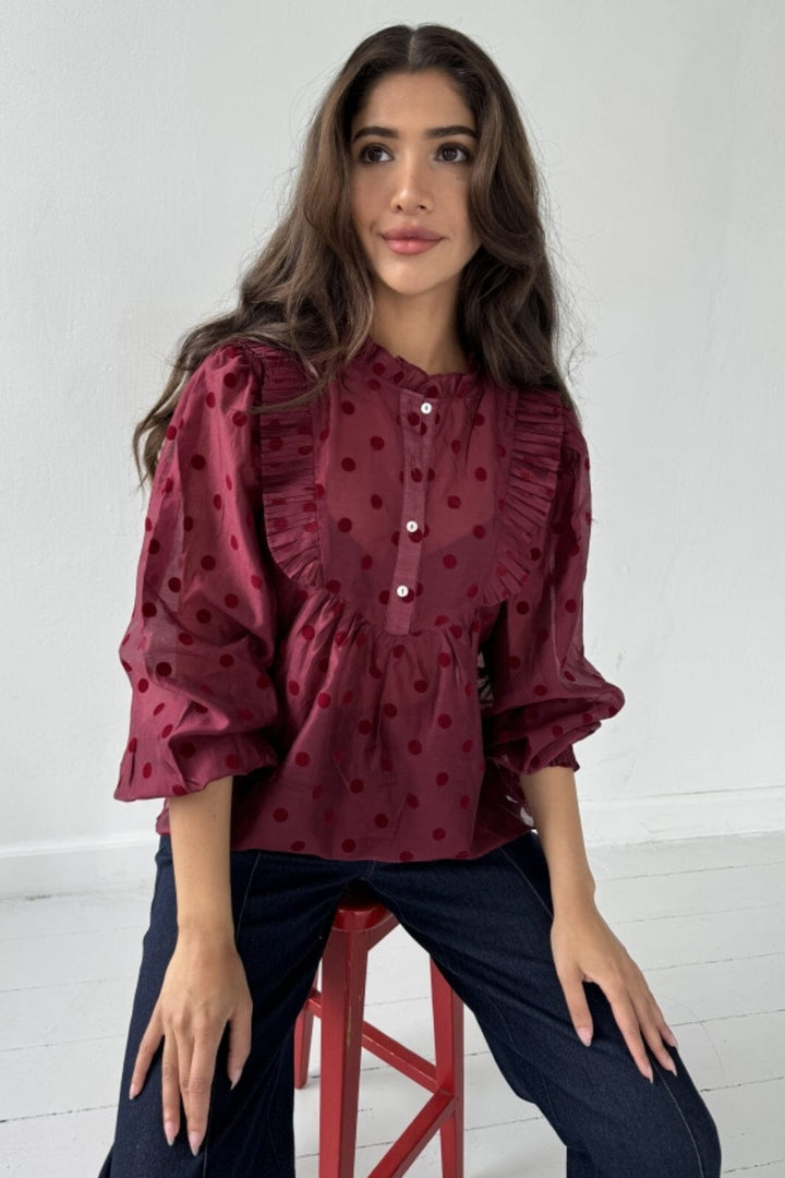 Continue - Silke Dot 14959 - Bordaux