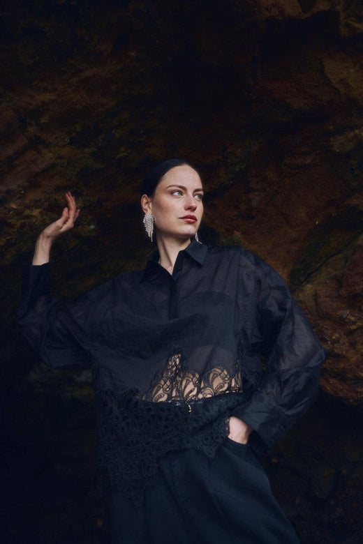 Copenhagen Muse - Cmdolly-shirt 211712 - 1000 Black Skjorter 