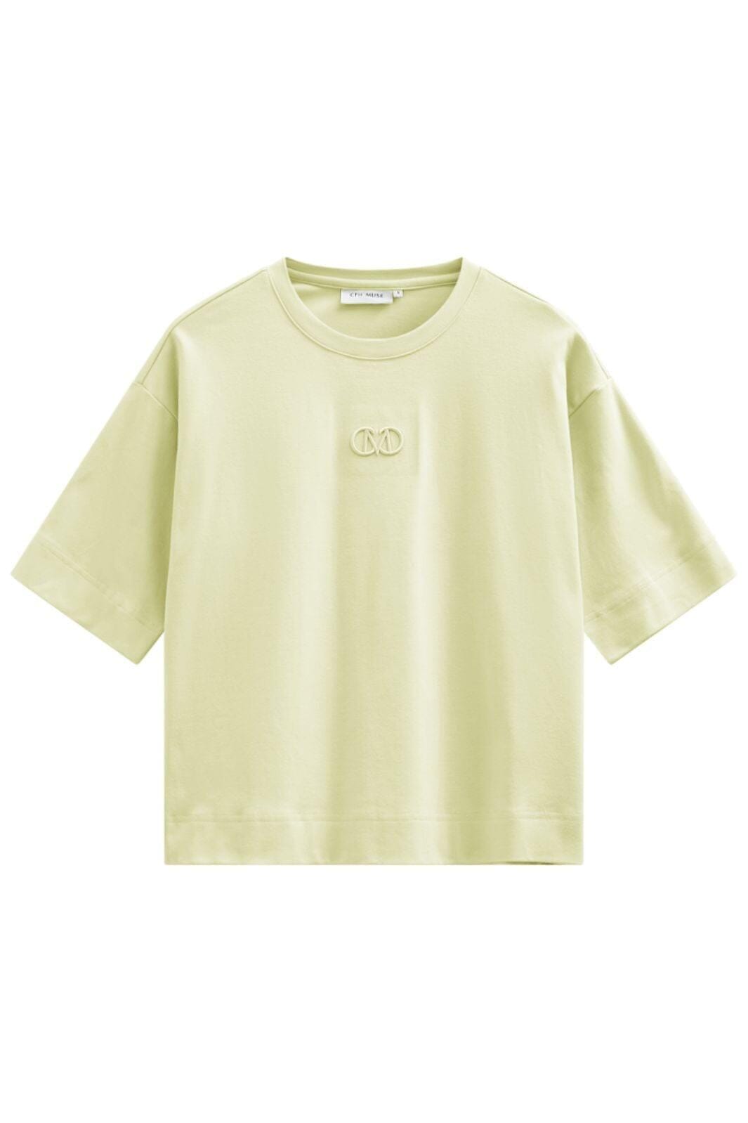 Copenhagen Muse - Cmmuse-tee 208309 - 2046 Green Essence T-shirts 