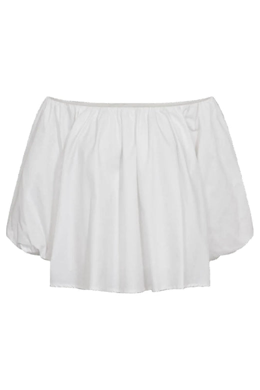 Copenhagen Muse - Cmshirley-blouse - 1010 Bright White Bluser 