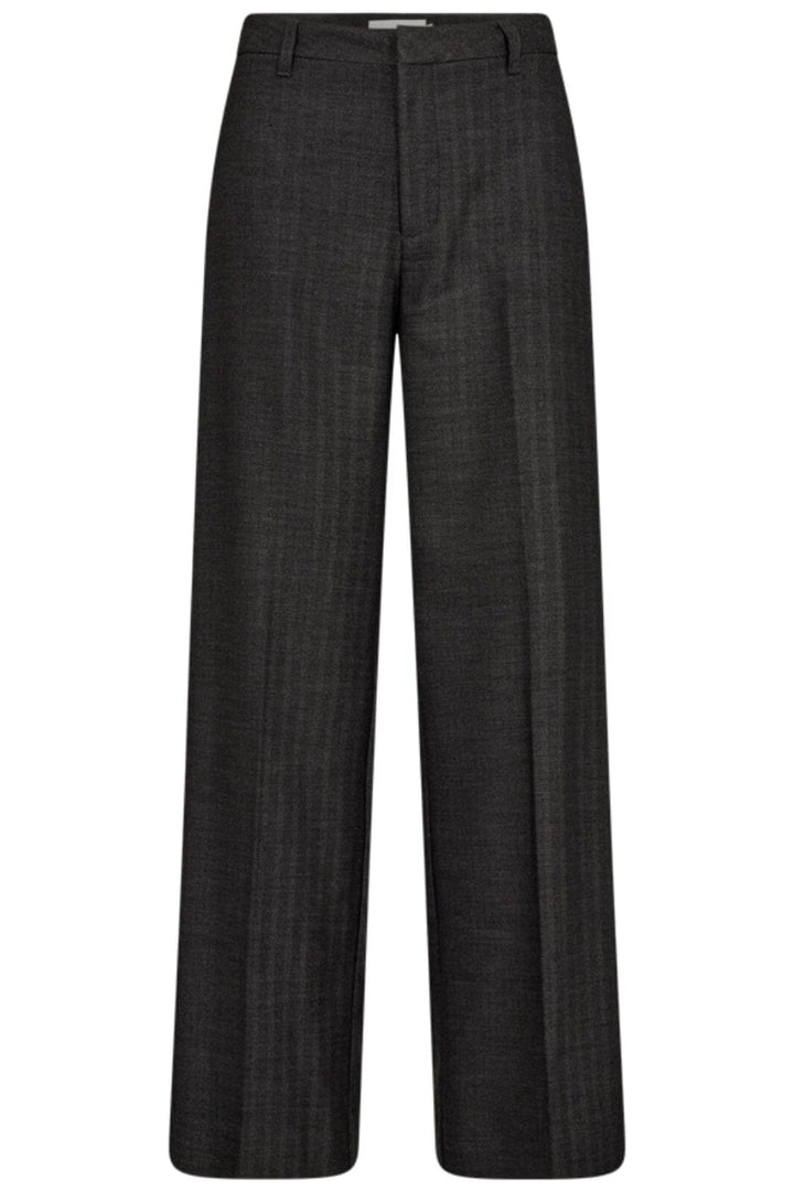 Copenhagen Muse - Cmtailor-Pants 204902 - Black w. Medium Grey Mel. Bukser 