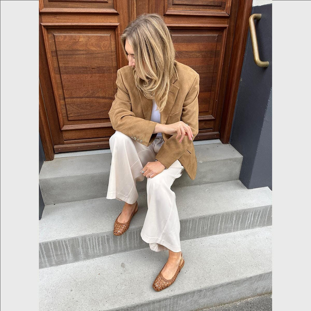 Copenhagen Shoes - As The Sea CS8977 - 0241 - Cognac Ballerinaer 