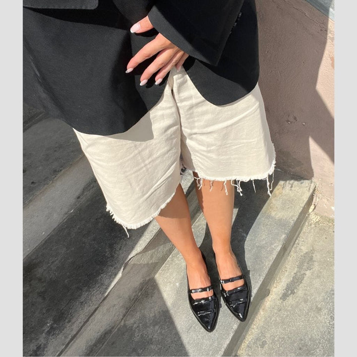 Copenhagen Shoes - Carring CS8913 - 0011 - Black Patent Ballerinaer 