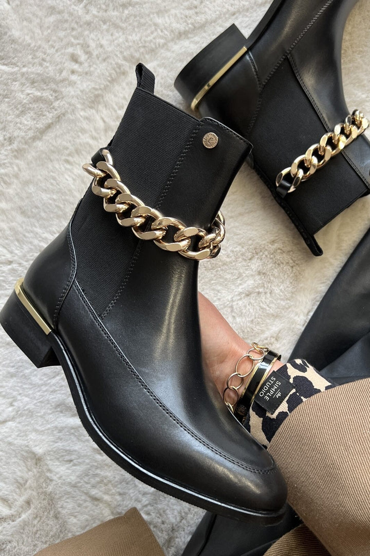 Copenhagen Shoes - Go Fly With Me - 0001 Black Støvler 