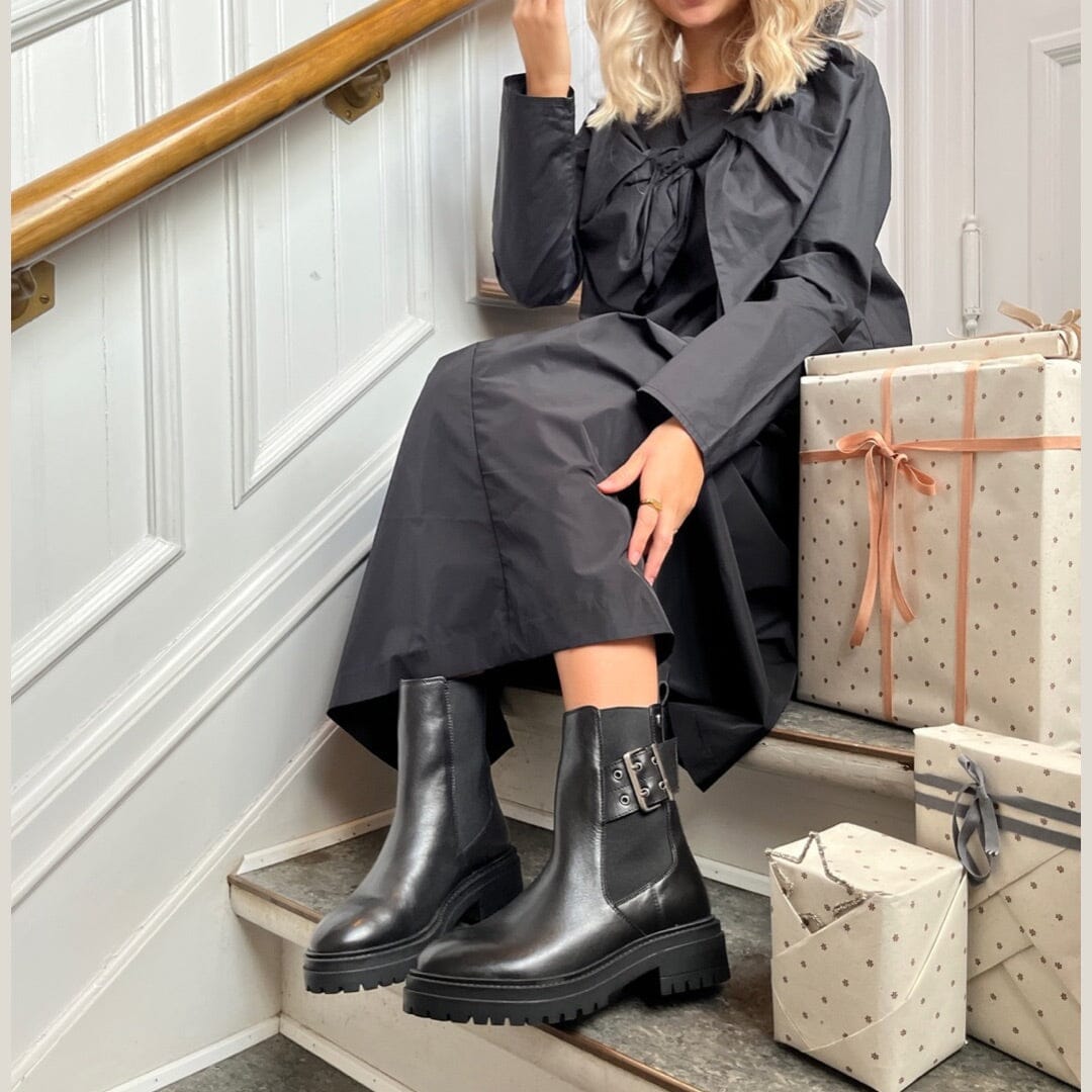 Copenhagen Shoes - Its Like Fall - 0001 Black Støvler 