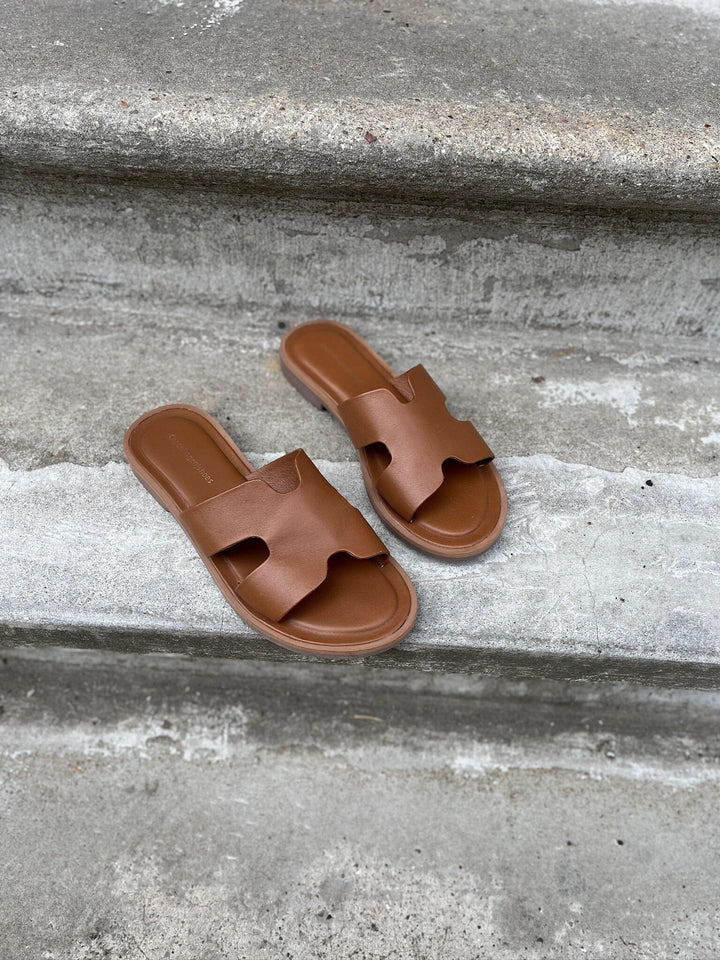Copenhagen Shoes - Ivy Leather - 0241 Cognac Sandaler 