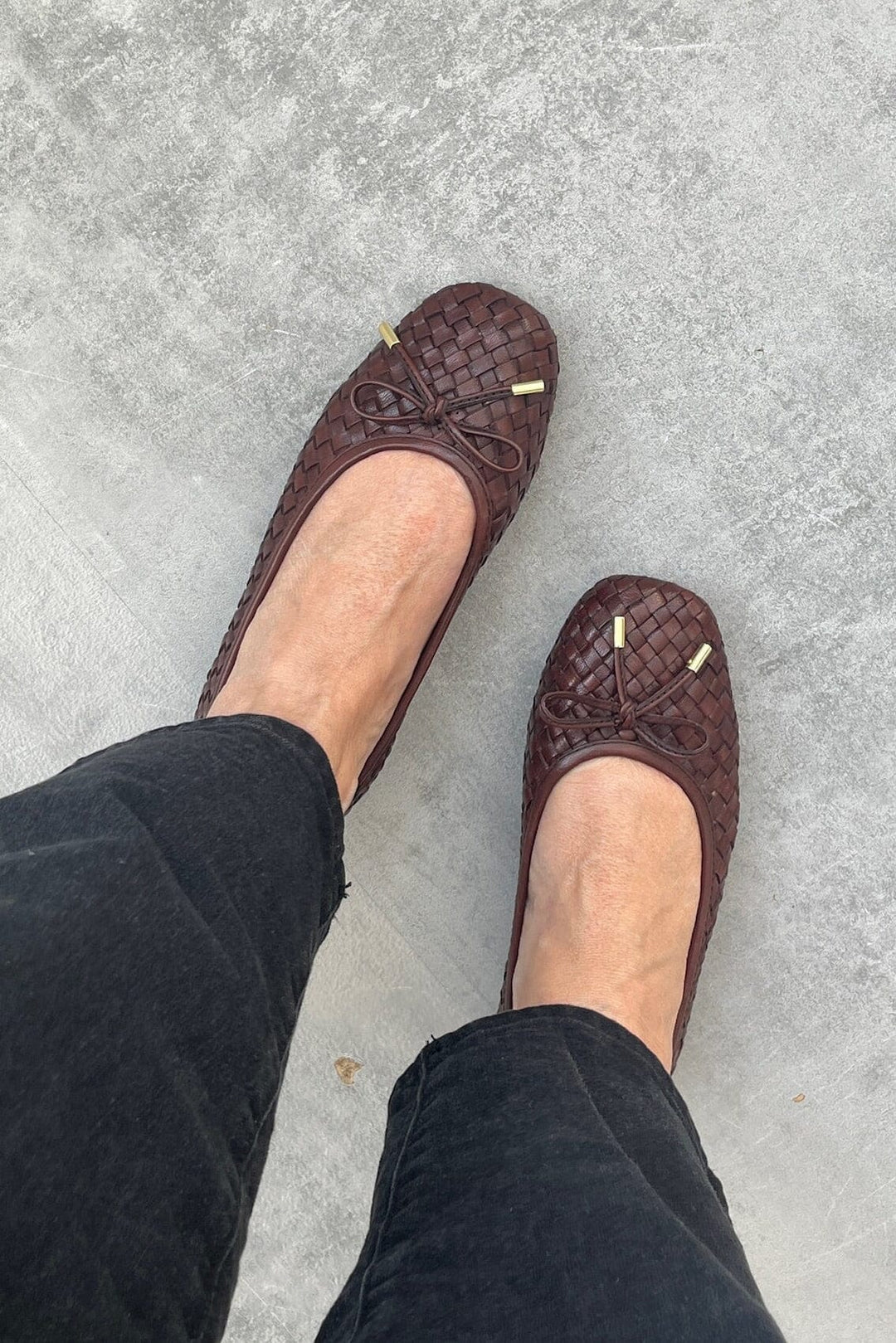 Copenhagen Shoes - Lucie CS8904 - 0018 - Dk Brown Ballerinaer 