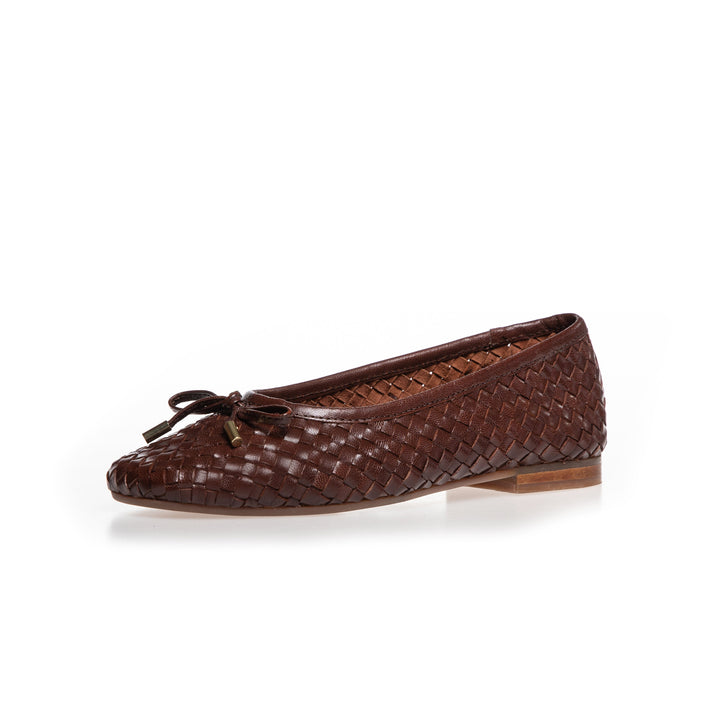 Copenhagen Shoes - Lucie CS8904 - 0018 - Dk Brown Ballerinaer 