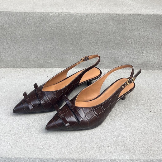 Copenhagen Shoes - My Gold Cr. CS8855 - 004 - Dark Brown Sandaler 