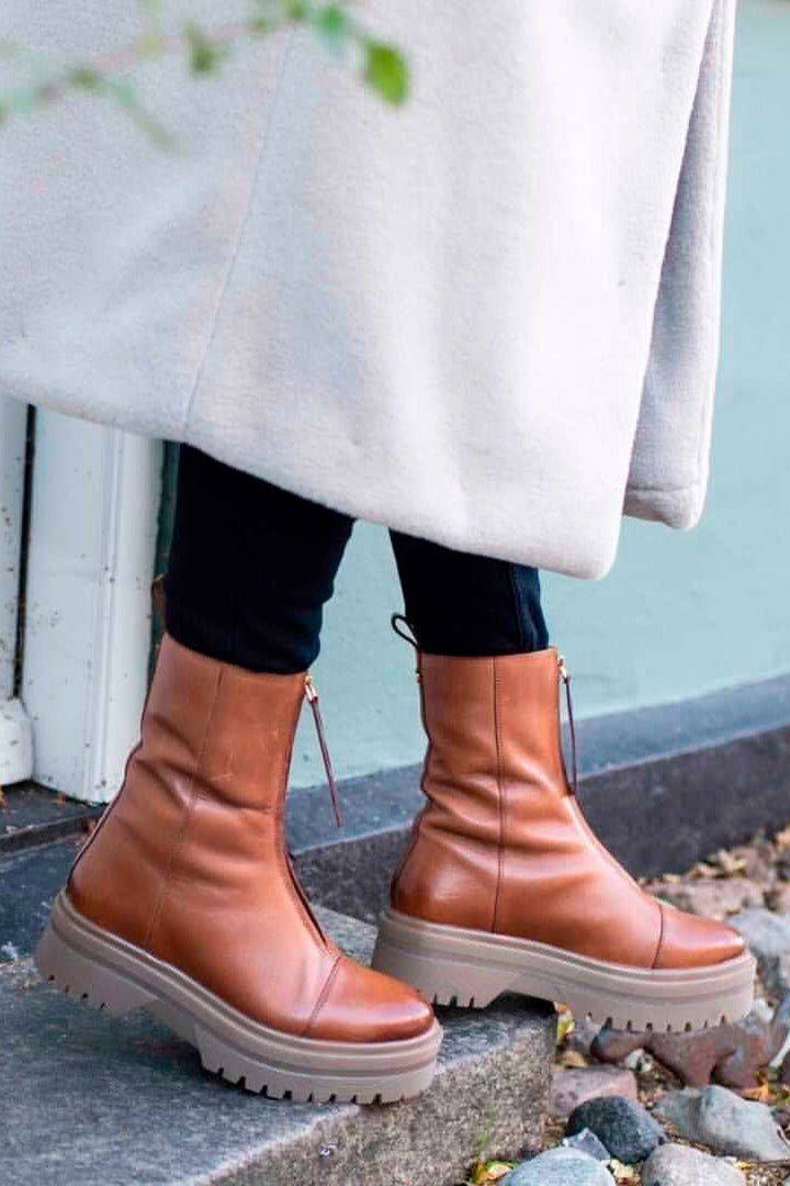 Copenhagen Shoes - My Part 2 - Cognac Støvler 