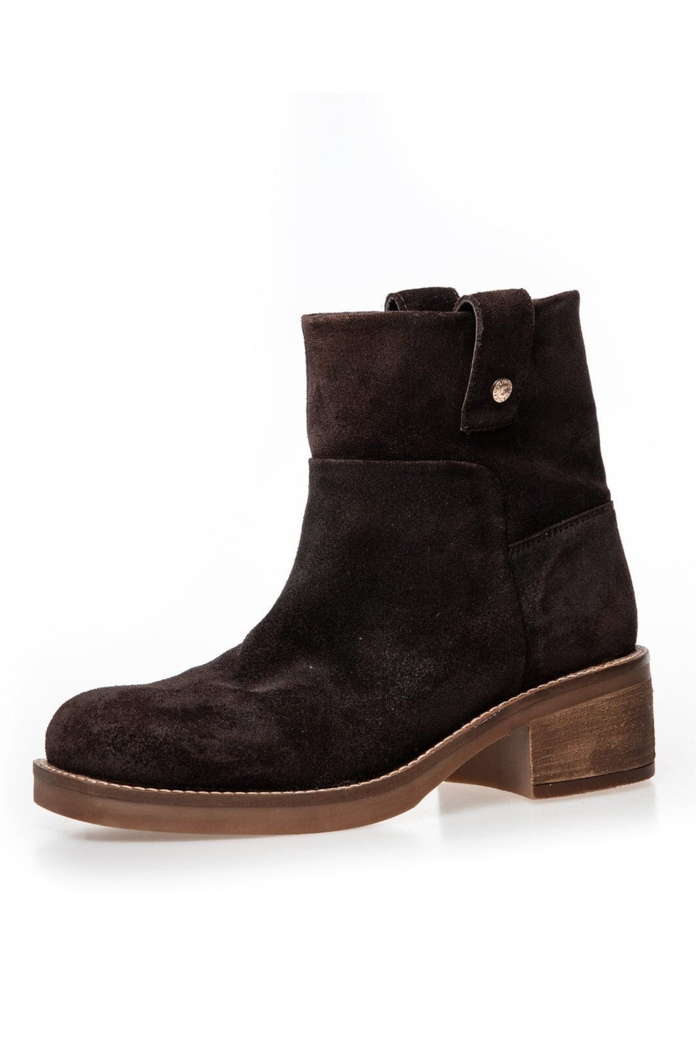 Copenhagen Shoes - Power Walk Boot Suede CS8648 - 004 - Dark Brown