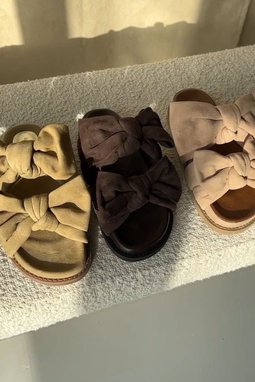 Copenhagen Shoes - Summer Dream Suede CS8399 - 0012 - Brown Sandaler 