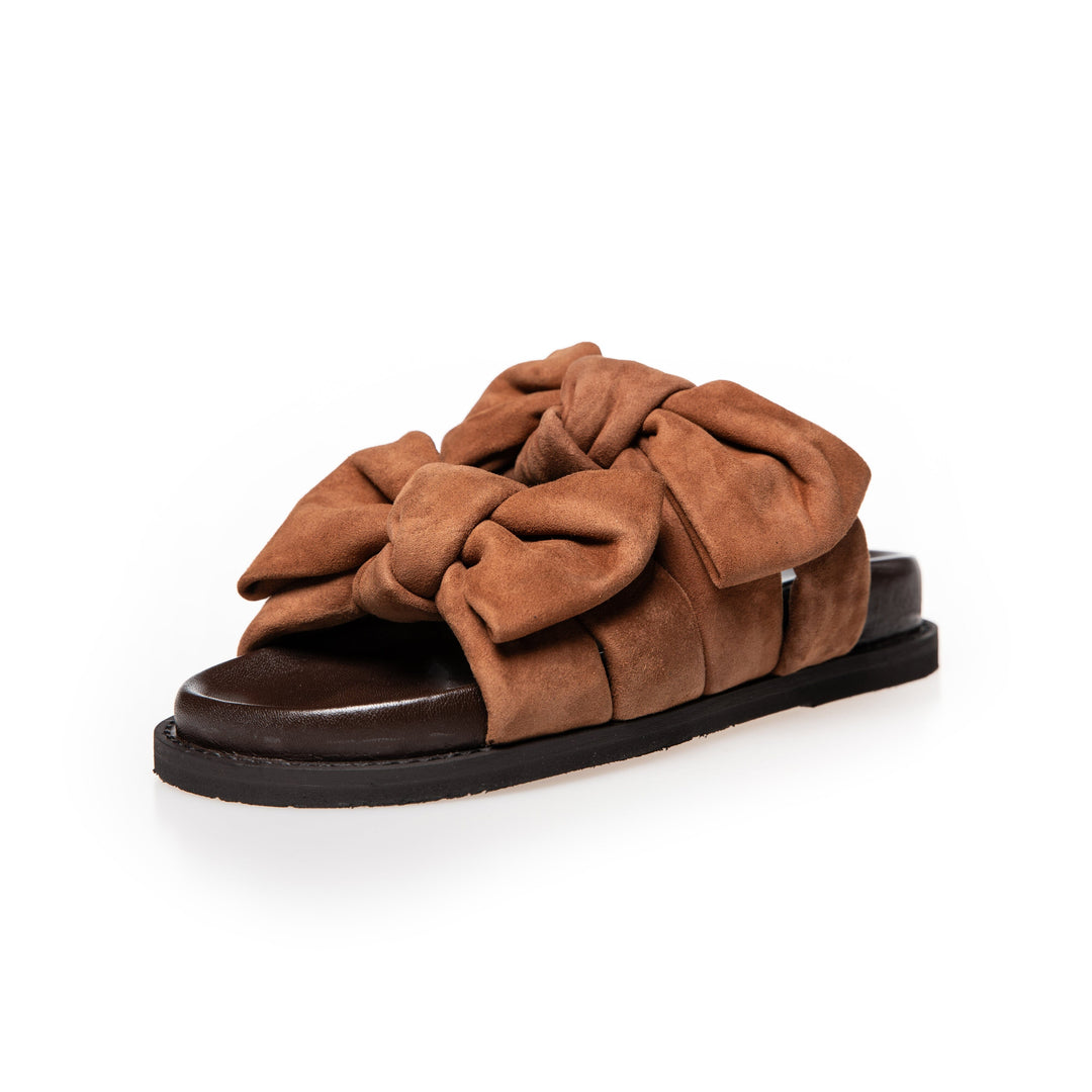 Copenhagen Shoes - Summer Dream Suede CS8399 - 0241 - Cognac Sandaler 