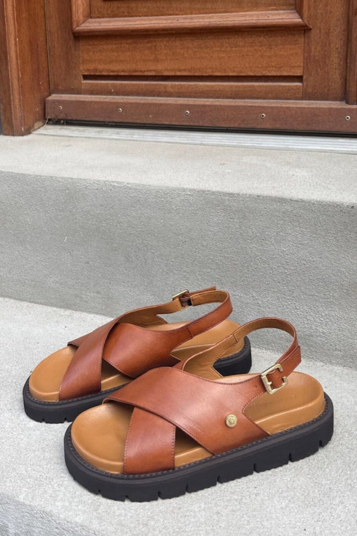 Copenhagen Shoes - Summertime CS9011 - 0241 - Cognac Sandaler 