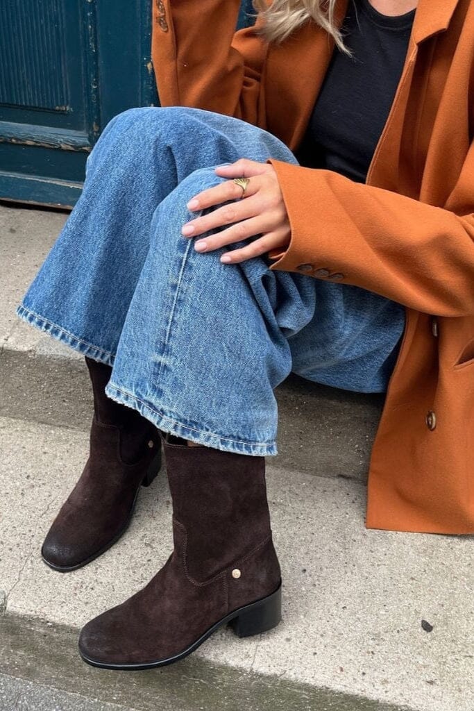 Copenhagen Shoes - The Real Walking Suede CS8730 - 0012 - Brown Støvler 