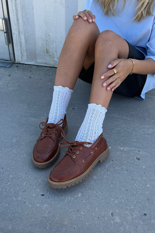 Copenhagen Shoes - The Walk Leather CS8837 - 0241 - Cognac Loafers 