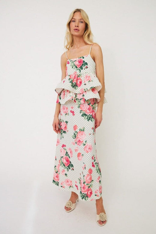 Cras - Joselle Skirt C710 - Polka Rose