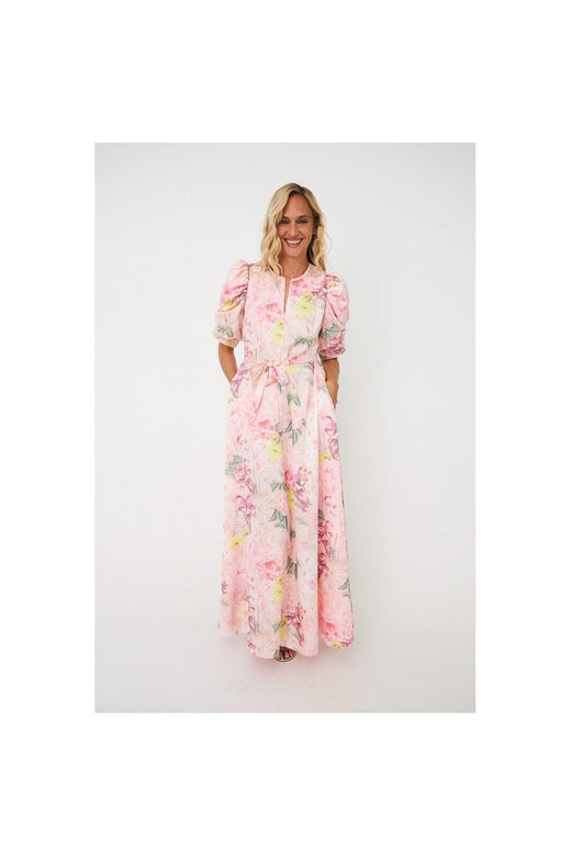 Cras - Kayla Maxi Dress C717 - 8156 - Floral Garden