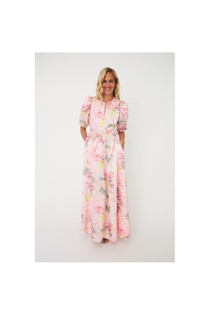 Cras - Kayla Maxi Dress C717 - 8156 - Floral Garden