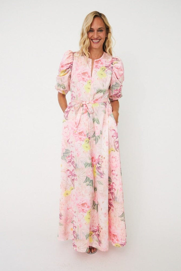 Cras - Kayla Maxi Dress C717 - 8156 - 8156 Floral Garden