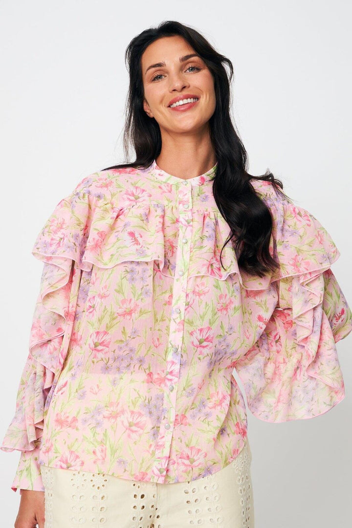 Cras - Laralil Shirt C621 - 8147 - 8147 Blossom Meadow Skjorter 