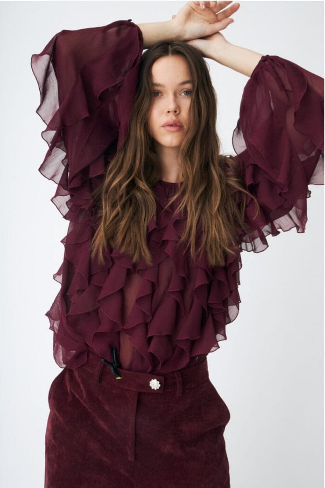 Cras - Rya Blouse C524 - 4030 Bordeaux Bluser 
