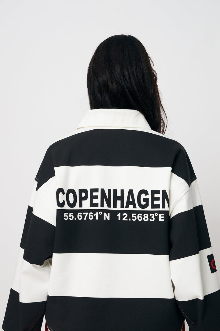 Cras - Sista Blouse C641 - 8150 - 8150 Black Ivory Bluser 