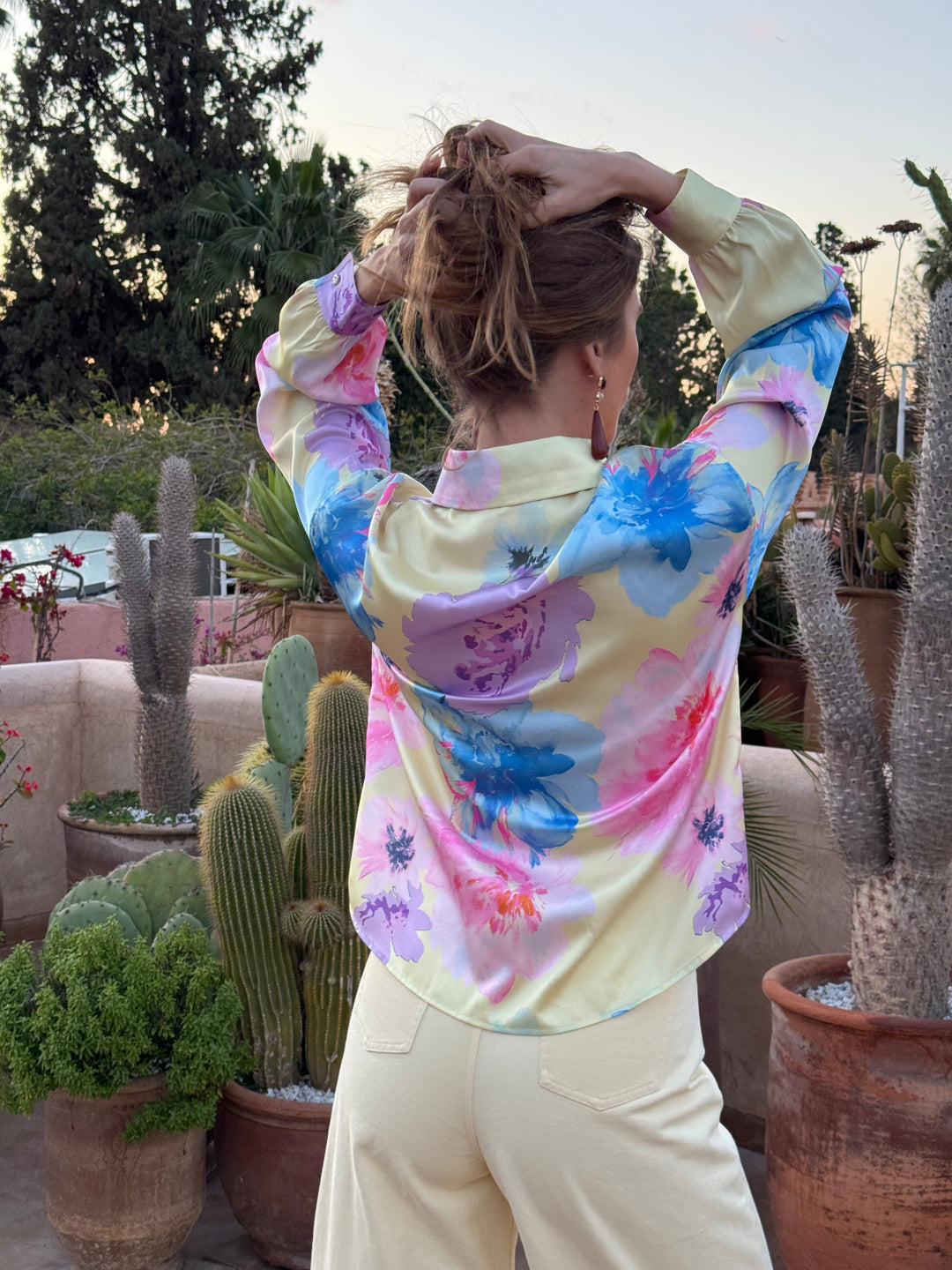 Cras x Molly&My - Gina Shirt C658 - Pale Peony Yellow Skjorter 