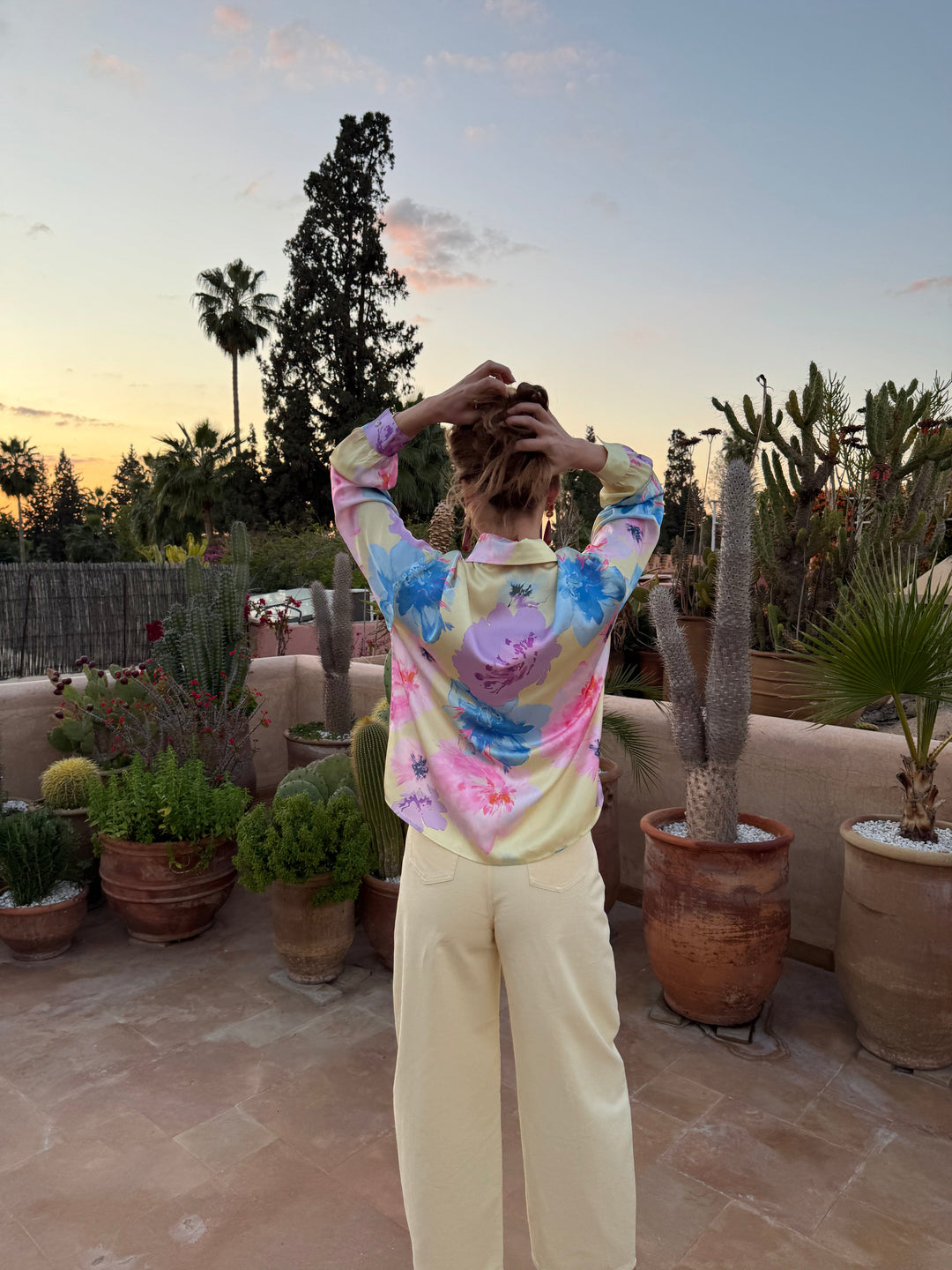 Cras x Molly&My - Gina Shirt C658 - Pale Peony Yellow Skjorter 