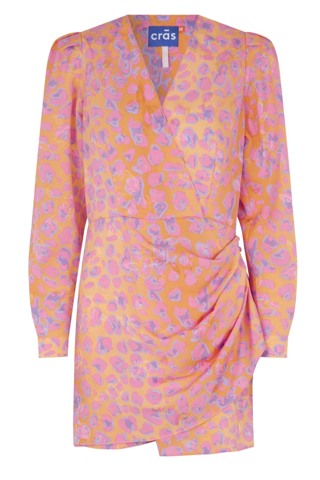 Cras - Yvonnecras Dress - Leo Orange Kjoler 