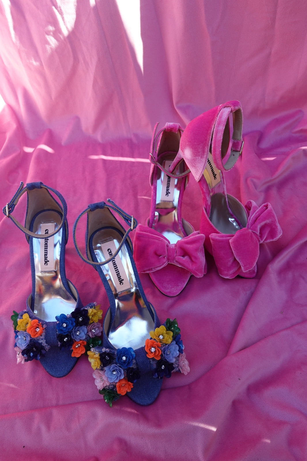 Custommade - Maritas Multi Flower - Ballad Blue Stiletter 