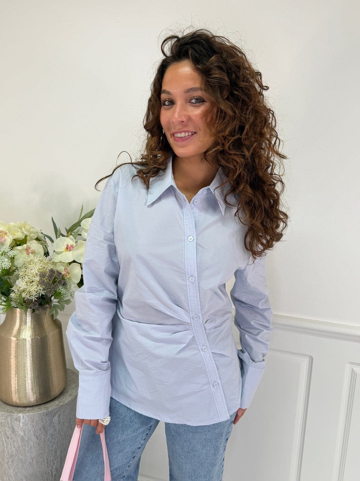 Dear Molly - Cecilie Shirt - Light Blue Skjorter 