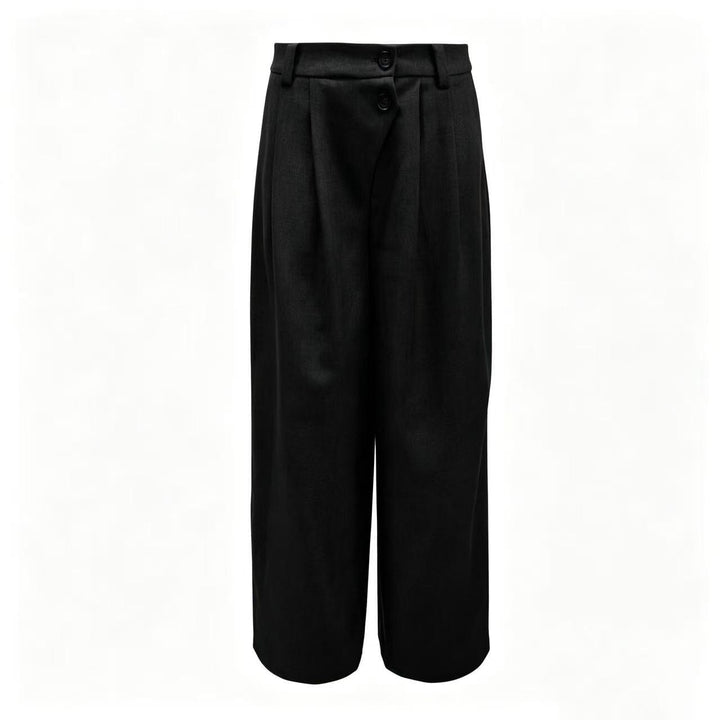 Dear Molly - Suit Pants Wide - Black Bukser 