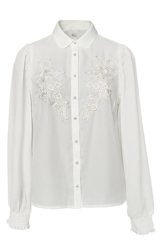 Dear Molly - Tonny Shirt Shirt Ch171553 - White Skjorter 