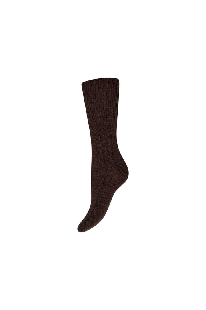 Decoy - Cosy Ankle Sock 37320-75 - 1231 - Caramel Strømper 