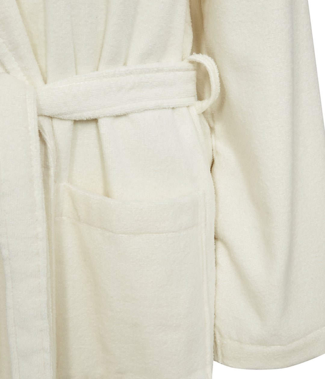 Decoy - Long Terry Robe 88083-93 - 80 - Hvid Nattøj 