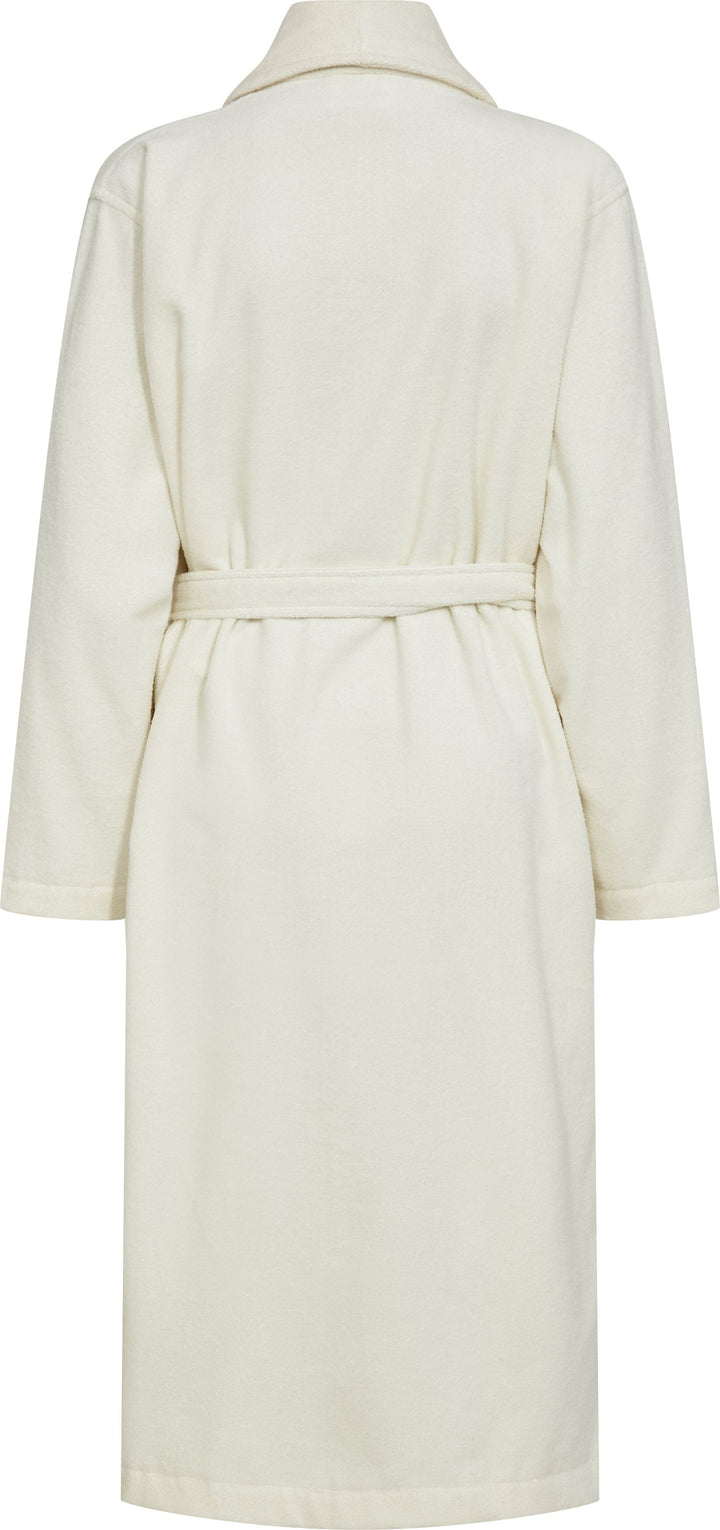 Decoy - Long Terry Robe 88083-93 - 80 - Hvid Nattøj 