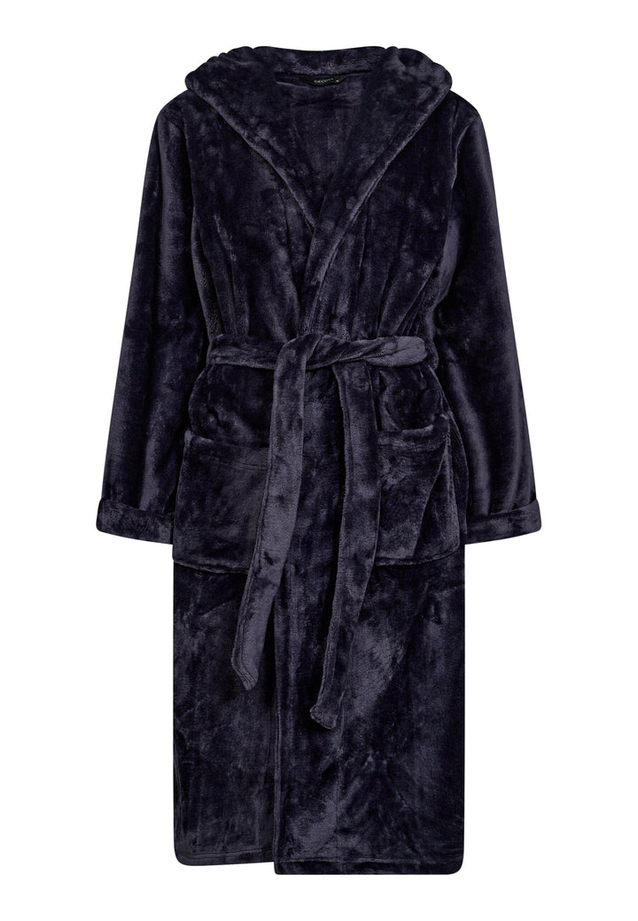 Decoy - Robe W/ Hood 88085-93 - 2348 - Blå Badekåber 