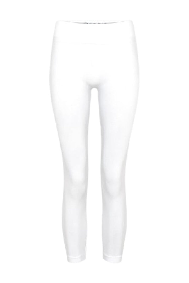 Decoy - Seamless Capri Leggings 19993-0 - 1200 - Hvid