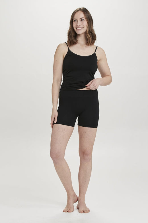 Decoy - Seamless Hot Pants 19991-0 - 1100 - Sort