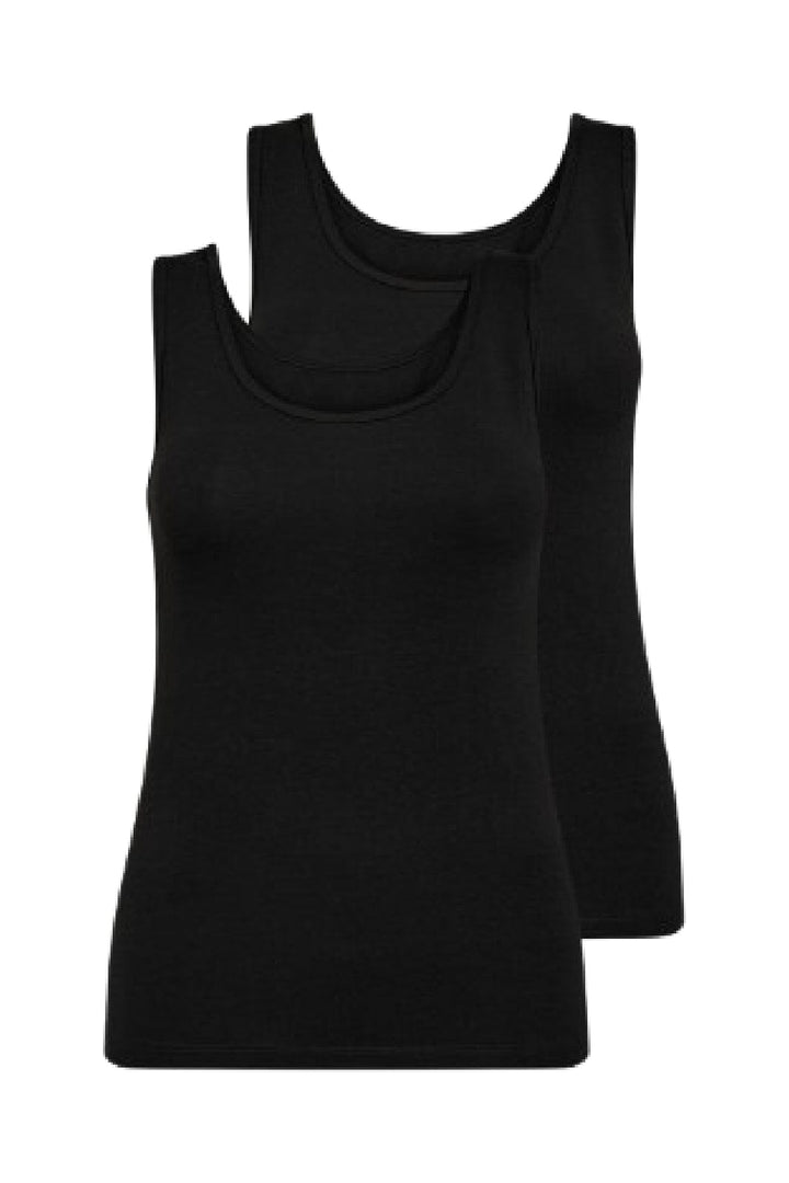 Decoy - Top Wide Straps 2-Pack 8600-1 - 9 - Sort