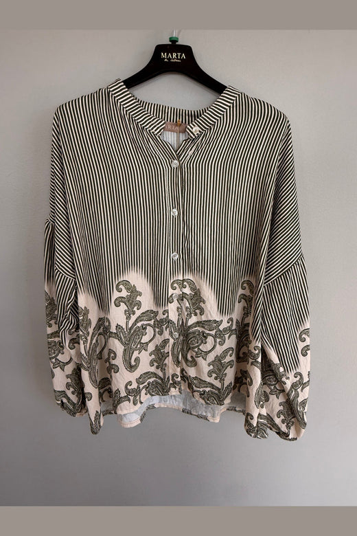 Marta Du Chateau - Mdcsequoia Shirt 8597 - Military4602Tpe